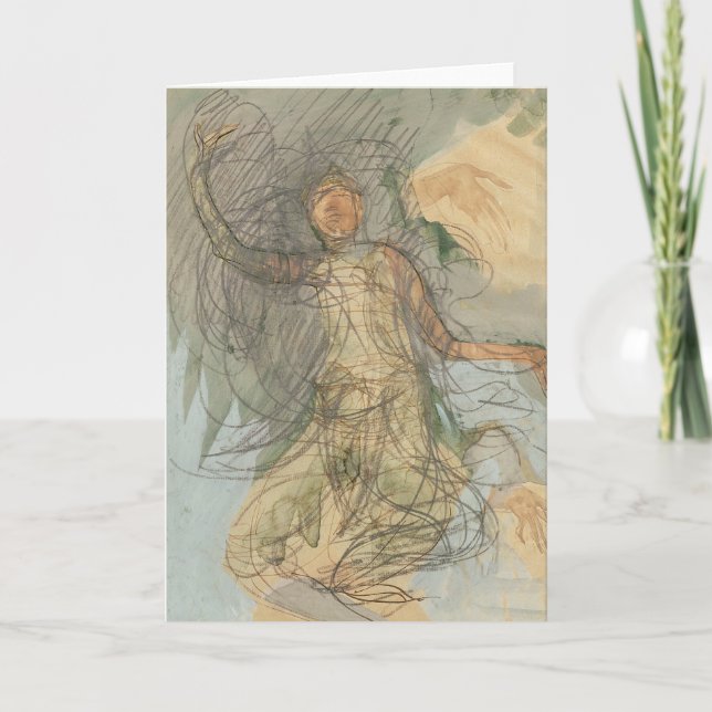 Cambodian Dancer Card (Front)