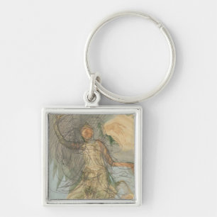 Cambodian Dancer Key Ring