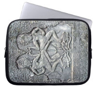 Cambodian dancers carving electronics case