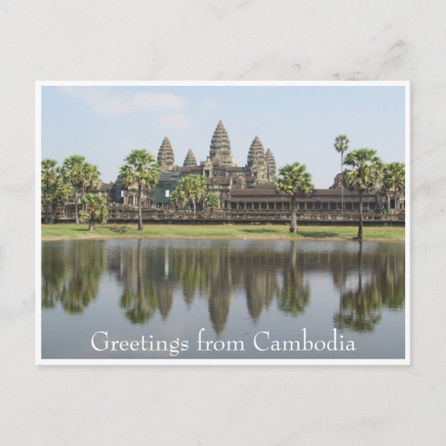 cambodian greetings postcard (Front)