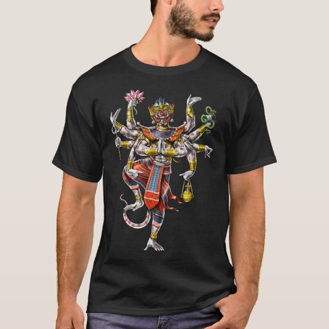 Cambodian Khmer Hanuman T-Shirt (Front)