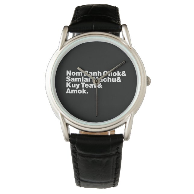 Cambodian / Khmer Street Food Watch (Front)