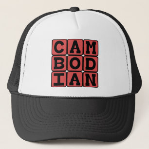 Cambodian, Nationality Trucker Hat