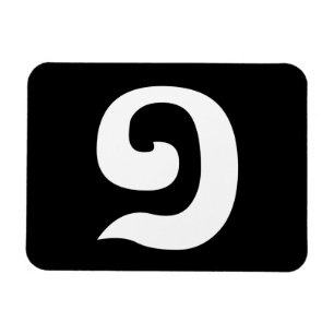 Cambodian Number 1 / One / ១ (Muəj) Khmer Language Magnet