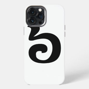 Cambodian Number 6 / Six / ៦ (Pram Muəj) Khmer iPhone 13 Pro Max Case