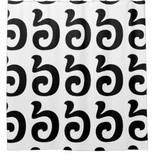 Cambodian Number 6 / Six / ៦ (Pram Muəj) Khmer Shower Curtain
