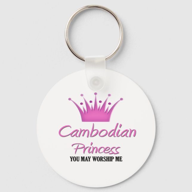 Cambodian Princess Key Ring (Front)