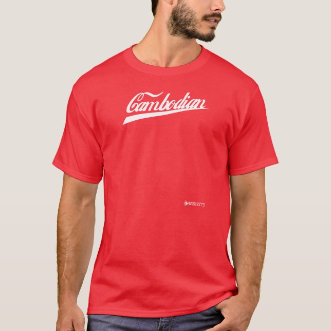 Cambodian - Red T-Shirt (Front)