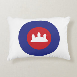 Cambodian Roundel Decorative Cushion