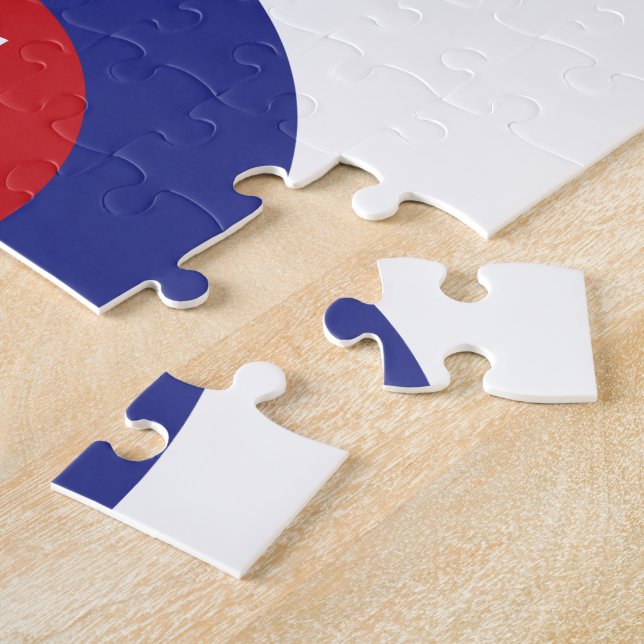 Cambodian Roundel Jigsaw Puzzle (Side)