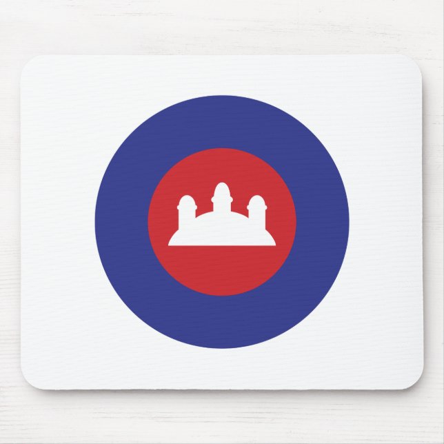 Cambodian Roundel Mouse Pad (Front)
