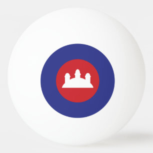 Cambodian Roundel Ping Pong Ball