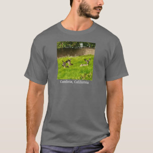 Cambria, CA population: 6,789; Deer: 3 T-Shirt