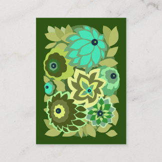 CAMBRIA in Shades of Green Business Card