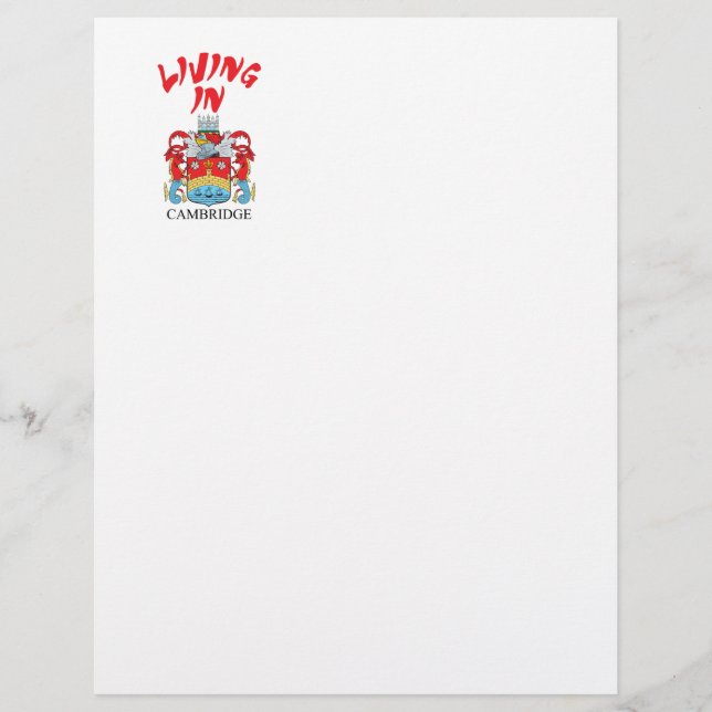 Cambridge coat of arms (Front)