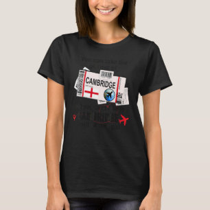 Cambridge Girl Cambridge Boarding Pass Cambridge T-Shirt