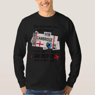 Cambridge Girl Cambridge Boarding Pass Cambridge T-Shirt