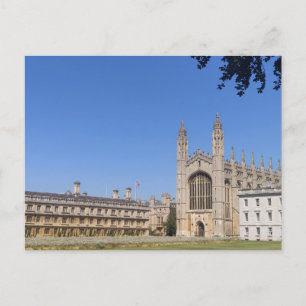 Cambridge King's College Postcard