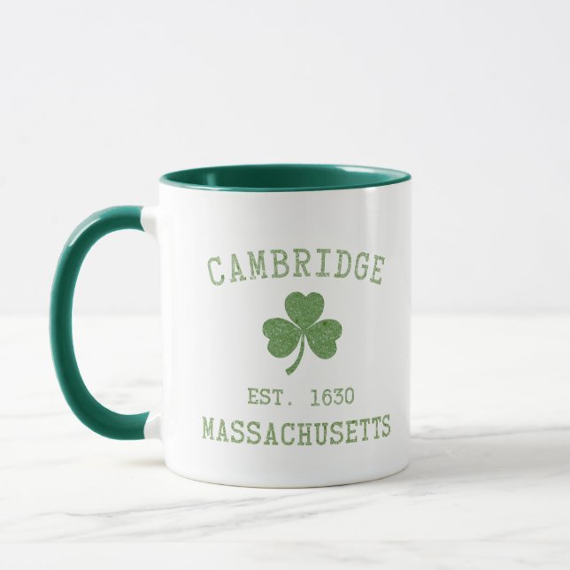 Cambridge MA Irish Mug (Left)
