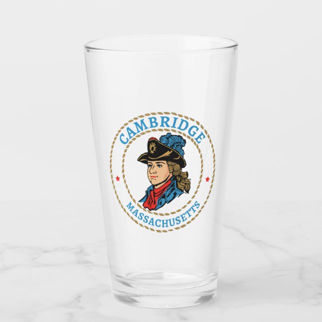 Cambridge Massachusetts Colonial Glass (Front)