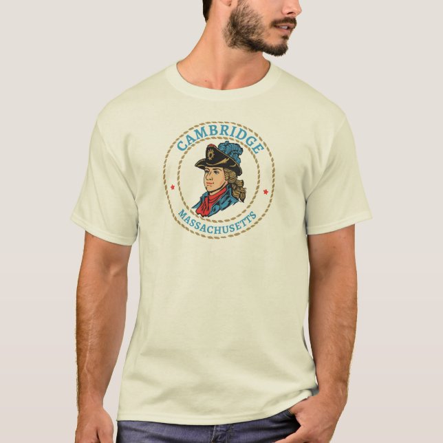 Cambridge Massachusetts Colonial T-Shirt (Front)
