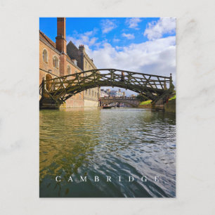 Cambridge Mathematical Bridge view postcard