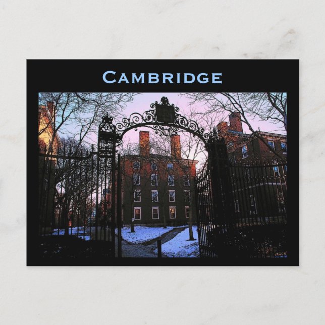 Cambridge Postcard (Front)