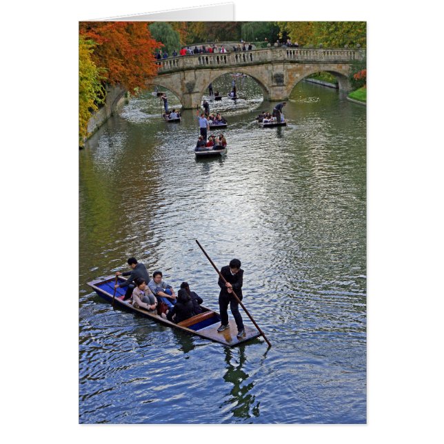 Cambridge Punting Card (Front)
