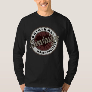 Cambridge Travel Souvenir To Massachusetts T-Shirt