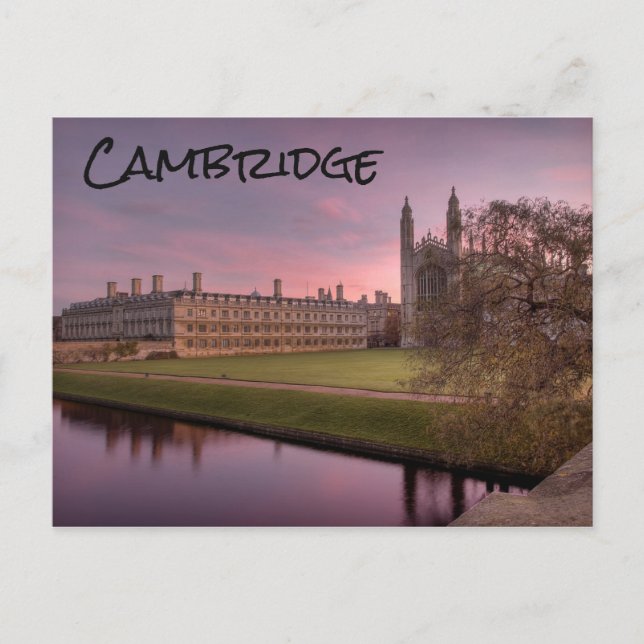 Cambridge, UK, Postcard (Front)