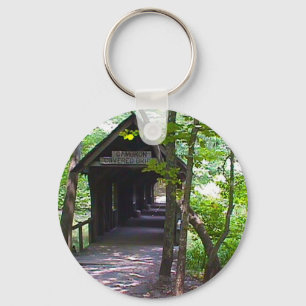 Cambron Covered Bridge, Madison County, Alabama Key Ring