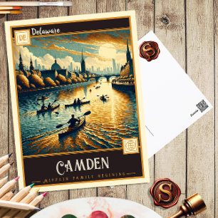 Camden, Delaware   Vintage Postcard