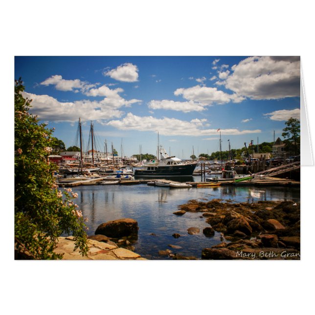 Camden Harbour Maine (Front Horizontal)