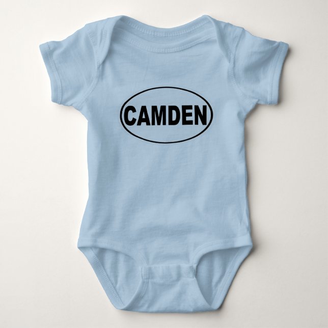 Camden Maine Baby Bodysuit (Front)