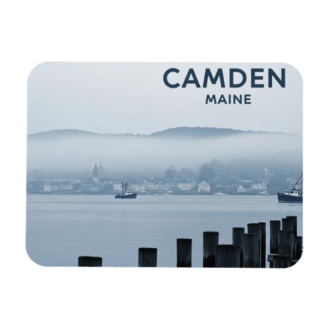 Camden Maine Travel Magnet (Horizontal)
