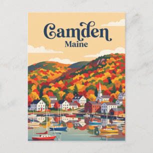 Camden, Maine, USA Postcard