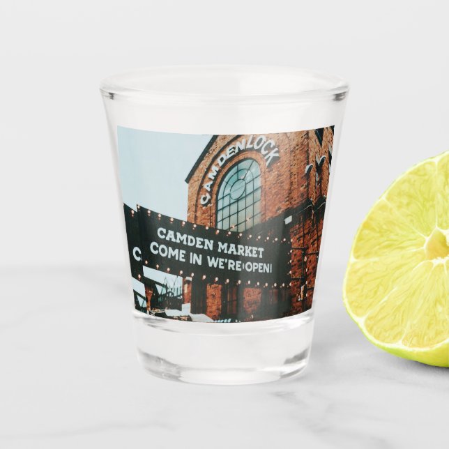 Camden Market  Shot Glass (Front)