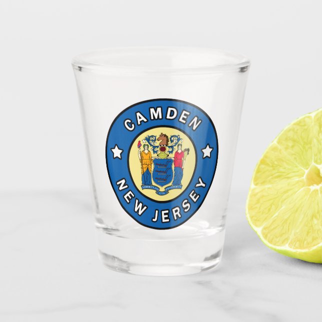 Camden New Jersey Shot Glass (Front)