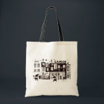 Camden Scene Tote Bag<br><div class="desc">Best of London will be always with you with this tote!</div>