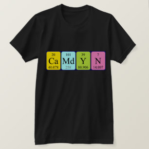 Camdyn periodic table name shirt