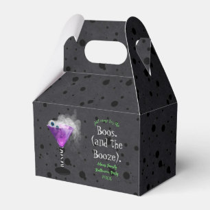 Came for the Boos and Booze Adult Halloween Party Favour Box