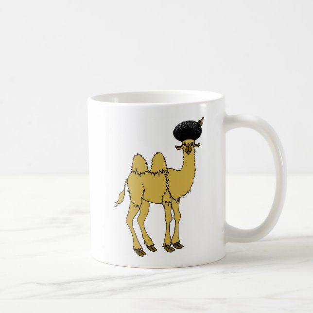 camel afro double Mug (Right)