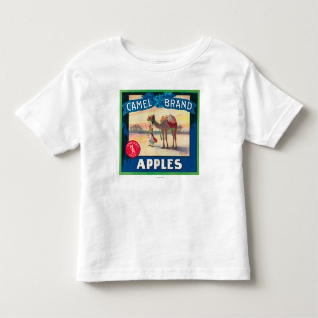 Camel Apple Label - Washington State Toddler T-Shirt (Front)