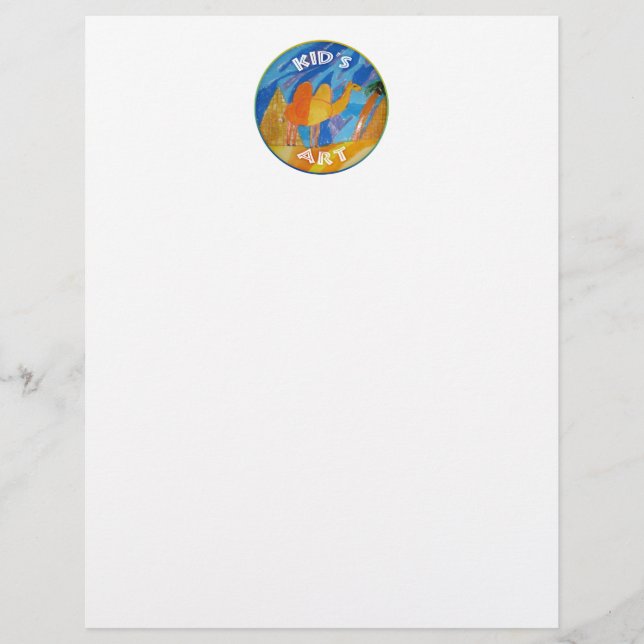 Camel Art by Kids (Front)