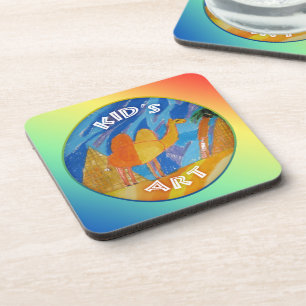Camel Art by Kids Coaster