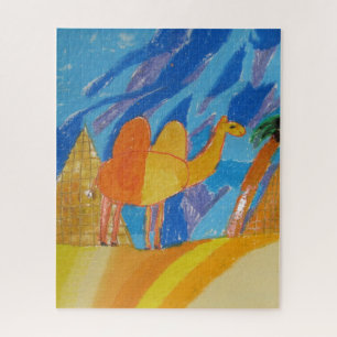 Camel Art by Kids drawing Jigsaw Puzzle