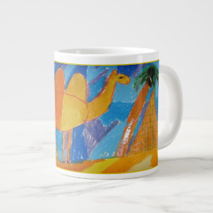 Camel Art by Kids Large Coffee Mug