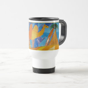 Camel Art by Kids Travel Mug