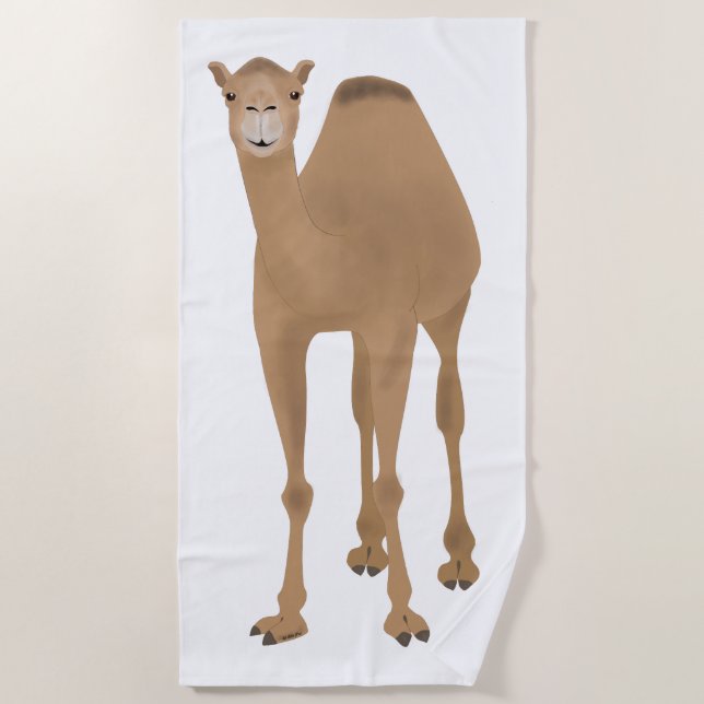 Camel Beach Towel (Front)
