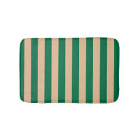 Camel Beige & Classic Green Stripe